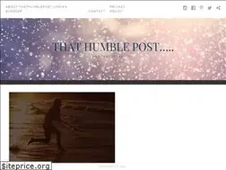 Sites similar to thathumblepost.com