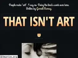 Sites similar to thatisntart.com