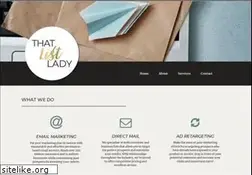 Sites similar to thatlistlady.com