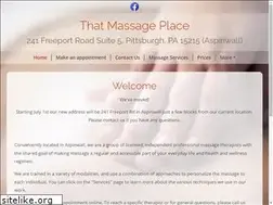 Sites similar to thatmassageplacepgh.com