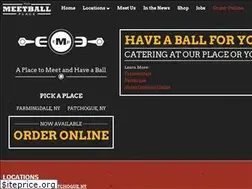 Sites similar to thatmeetballplaceli.com