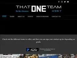 Sites similar to thatoneteam.org
