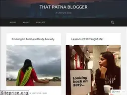 Sites similar to thatpatnablogger.wordpress.com
