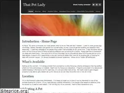 Sites similar to thatpetlady.weebly.com