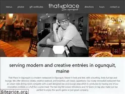 Sites similar to thatplaceinogunquit.com
