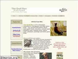 Sites similar to thatquailplace.com