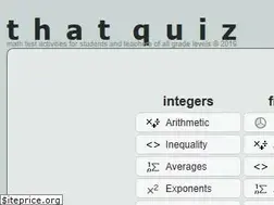 Sites similar to thatquiz.com