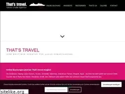 Sites similar to thats-travel.com