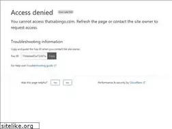 Sites similar to thatsabingo.com