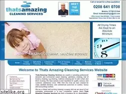 Sites similar to thatsamazingcleaning.com