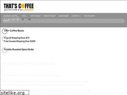 Sites similar to thatscoffee.com