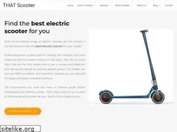 Sites similar to thatscooter.com