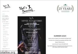 Sites similar to thatsdancing.com