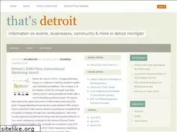 Sites similar to thatsdetroit.com