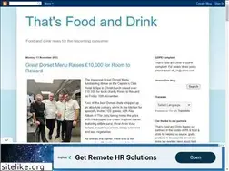 Sites similar to thatsfoodanddrink.blogspot.com