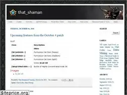 Sites similar to thatshaman.com