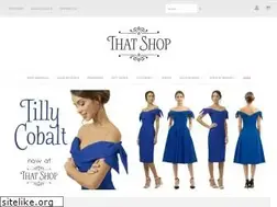 Sites similar to thatshop.com.au