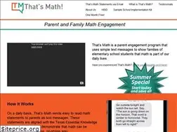 Sites similar to thatsmath.com