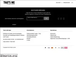 Sites similar to thatsme-style.de