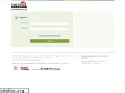 Sites similar to thatsmymortgage.com