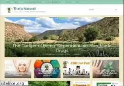 Sites similar to thatsnatural.info