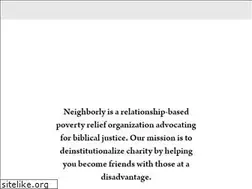 Sites similar to thatsneighborly.org