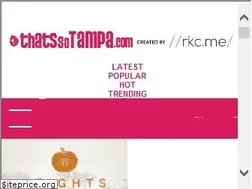 Sites similar to thatssotampa.com