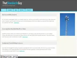 Sites similar to thatstandardsguy.co.uk
