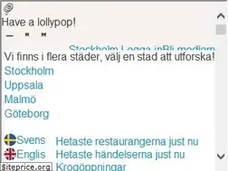 Sites similar to thatsup.se