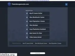 Sites similar to thatvideogamesite.com