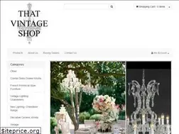 Sites similar to thatvintageshop.com.au
