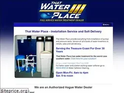 Sites similar to thatwaterplace.com