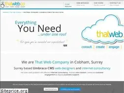 Sites similar to thatweb.co