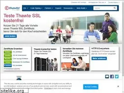 Sites similar to thawte.de