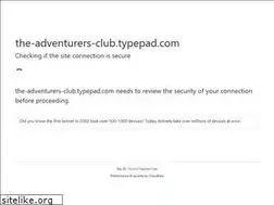 Sites similar to the-adventurers-club.typepad.com