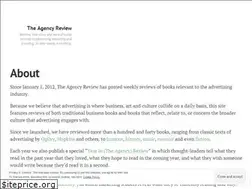 Sites similar to the-agency-review.com