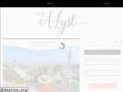 Sites similar to the-alyst.com