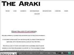 Sites similar to the-araki.co.uk