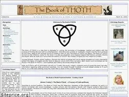 Sites similar to the-book-of-thoth.com