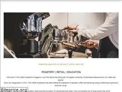 Sites similar to the-coffeeacademicssg.com