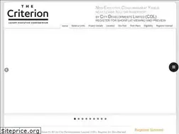 Sites similar to the-criterion-ec.sg
