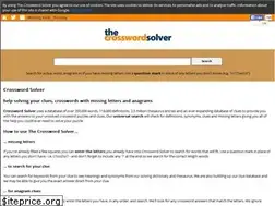 Sites similar to the-crossword-solver.com