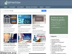 Sites similar to the-definition.com