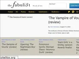 Sites similar to the-fabulist.org