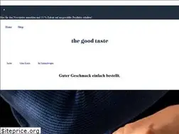 Sites similar to the-good-taste.de