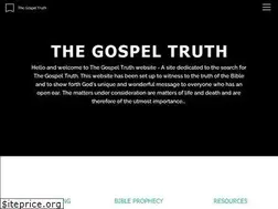 Sites similar to the-gospel-truth.info