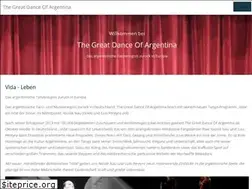 Sites similar to the-great-dance-of-argentina.de