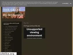Sites similar to the-great-humongous.blogspot.com