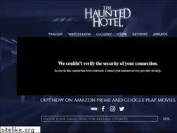 Sites similar to the-haunted-hotel.com