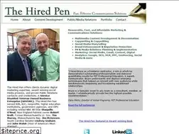 Sites similar to the-hired-pen.com